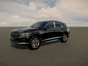 Genesis GV80 2022 3D 模型