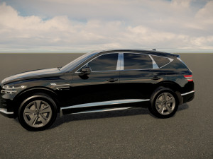 Genesis GV80 2022 3D 模型