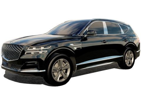 Genesis GV80 2022 3D Model