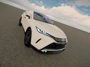 Toyota Harrier 2022 3D Model