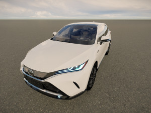 Toyota Harrier 2022 3D मॉडल