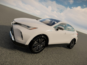 Toyota Harrier 2022 3D मॉडल
