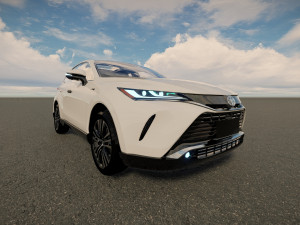 Toyota Harrier 2022 3D मॉडल
