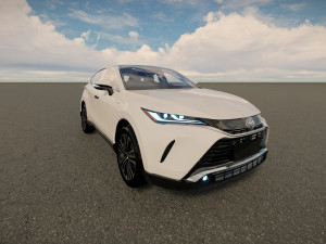 Toyota Harrier 2022 3D मॉडल