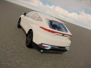 Toyota Harrier 2022 3D मॉडल