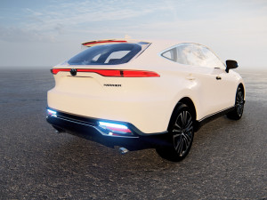 Toyota Harrier 2022 3D मॉडल