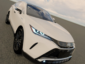 Toyota Harrier 2022 3D मॉडल