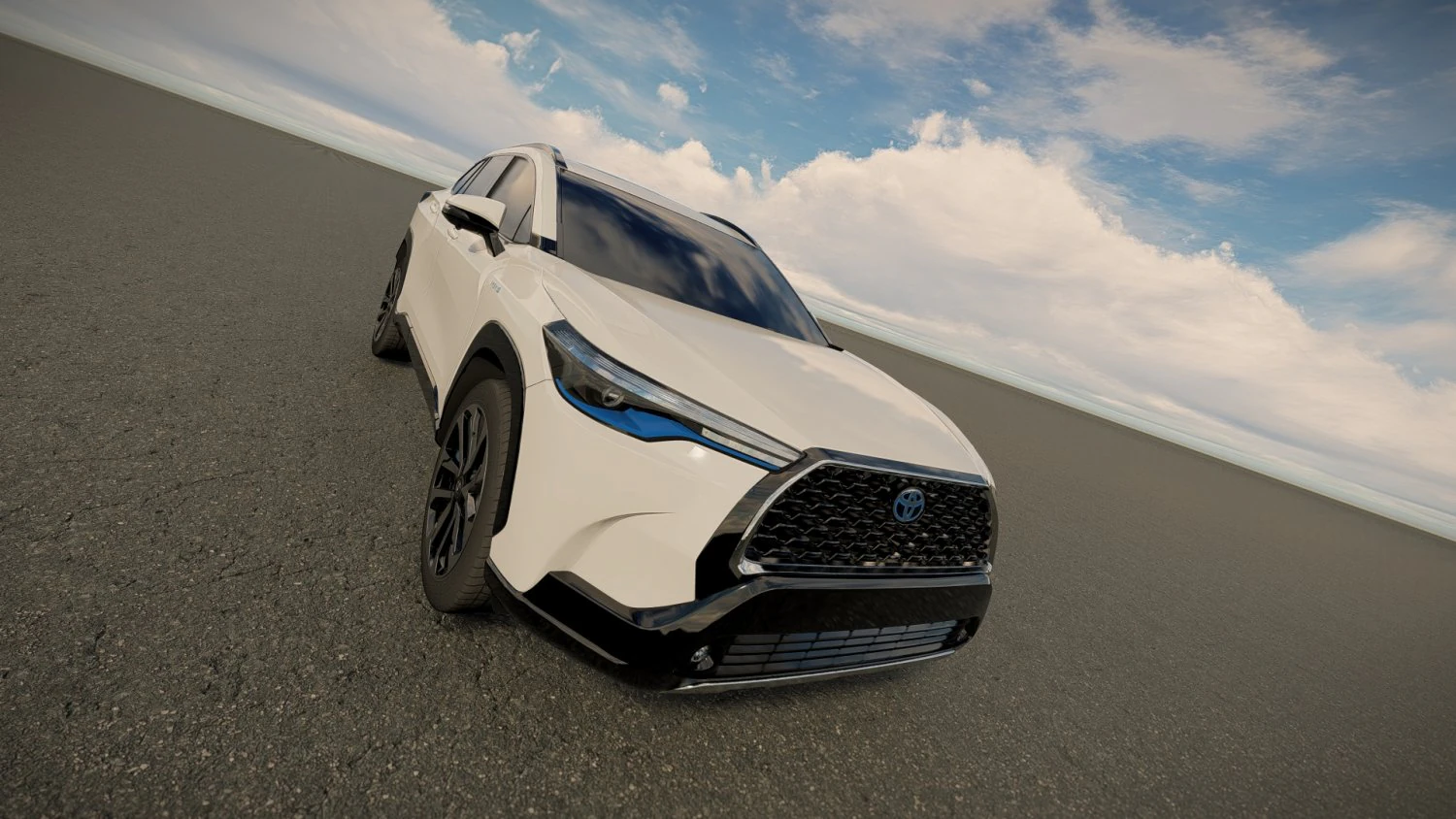 Toyota Corolla Cross 2022 3D Model .c4d .max .obj .3ds .fbx .stl .blend