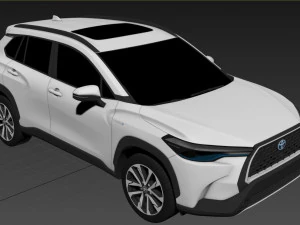 Toyota Corolla Cross 2022 3D Model