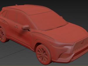 Toyota Corolla Cross 2022 3Dモデル