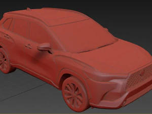 Toyota Corolla Cross 2022 3D Model