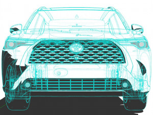 Toyota Corolla Cross 2022 3Dモデル