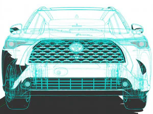 Toyota Corolla Cross 2022 3D Model