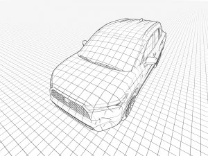 Toyota Corolla Cross 2022 3D Model