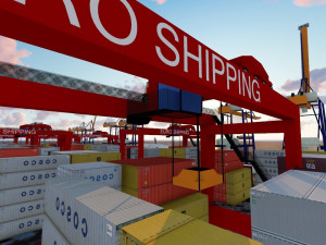 Sea Port 3D-Modell