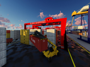 Sea Port 3D-Modell