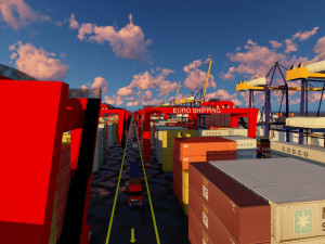 Sea Port 3D-Modell