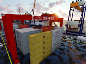 Sea Port 3D-Modell