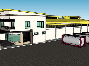 Sea Port 3D-Modell