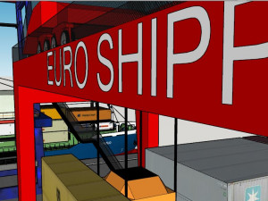 Sea Port 3D-Modell