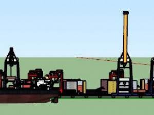 Sea Port 3D-Modell