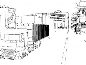 Sea Port 3D-Modell