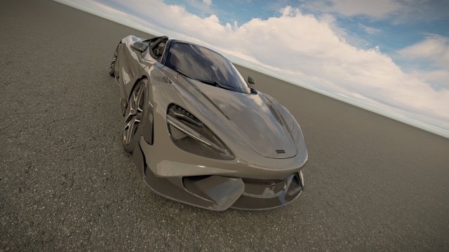 McLaren 765LT Spider 2022 Model 3D .c4d .max .obj .3ds .fbx .stl .blend 
