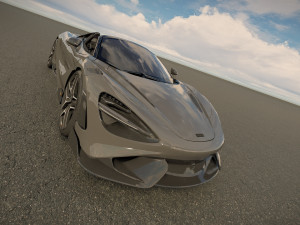 McLaren 765LT Spider 2022 3D Model