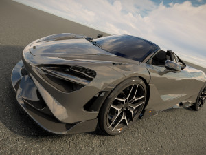 McLaren 765LT Spider 2022 Model 3D