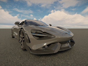 McLaren 765LT Spider 2022 Model 3D