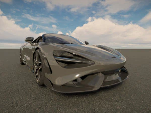 McLaren 765LT Spider 2022 3D Model