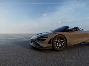 McLaren 765LT Spider 2022 Model 3D
