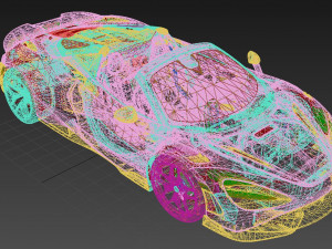 McLaren 765LT Spider 2022 Model 3D