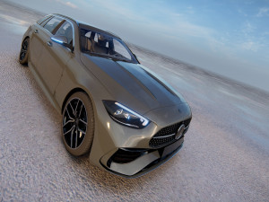 Mercedes Benz C-Class Estate 2022 3D Model