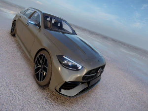 Mercedes Benz C-Class Estate 2022 3Dモデル