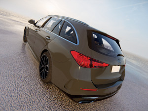 Mercedes Benz C-Class Estate 2022 Modèle 3D