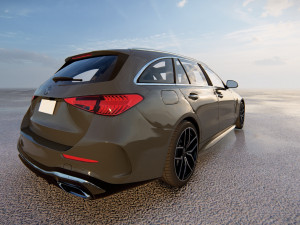 Mercedes Benz C-Class Estate 2022 Modèle 3D