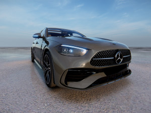 Mercedes Benz C-Class Estate 2022 Modèle 3D
