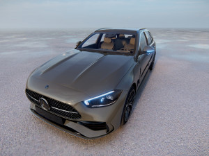 Mercedes Benz C-Class Estate 2022 Modèle 3D