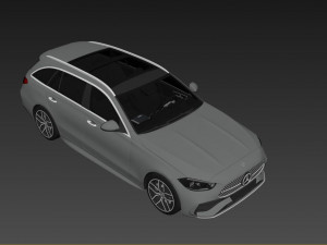 Mercedes Benz C-Class Estate 2022 Modèle 3D