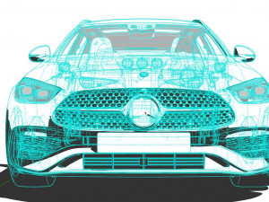 Mercedes Benz C-Class Estate 2022 Modèle 3D