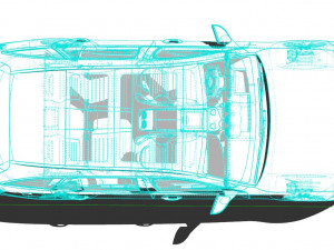 Mercedes Benz C-Class Estate 2022 Modèle 3D