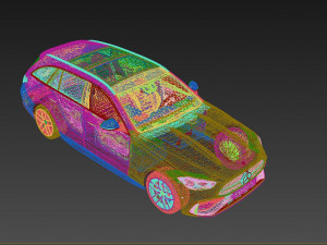 Mercedes Benz C-Class Estate 2022 Modèle 3D