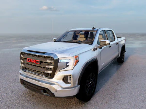 GMC Sierra AT4 2022 3D Model