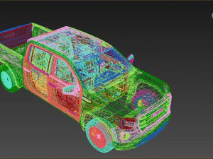 GMC Sierra AT4 2022 3D Model