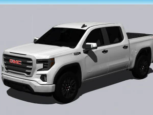 GMC Sierra AT4 2022 3D Model