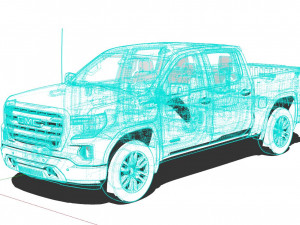 GMC Sierra AT4 2022 3Dモデル