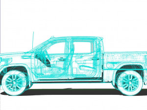 GMC Sierra AT4 2022 3Dモデル
