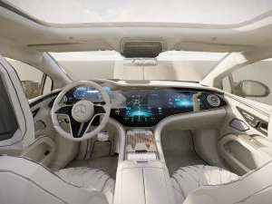 Mercedes Benz EQS 2022 3D Model