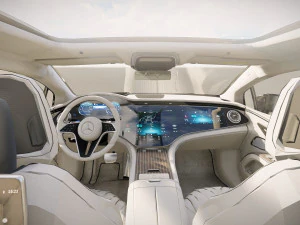 Mercedes Benz EQS 2022 3D Model